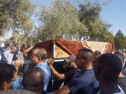 بالفيديو: جماهير غفيرة تشيّع جثمان الحاجة أم نايف ابو صويص في الرملة 